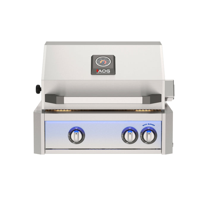 AOG 24″ L Series Built-In Grill — stainless steel