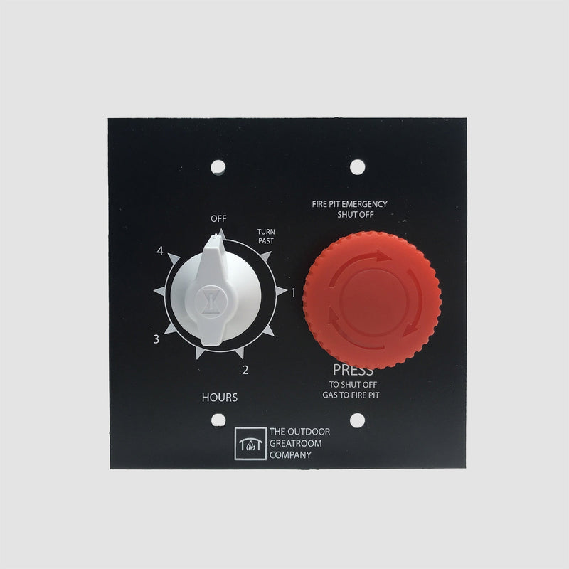 Outdoor GreatRoom Electronic Ignition 4-Hour Timer w/ E-Stop