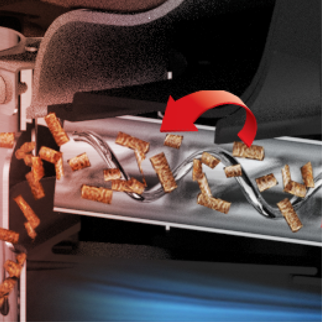 Manufacturer illustration of the Keg pellet module cooking system; grill sold separately