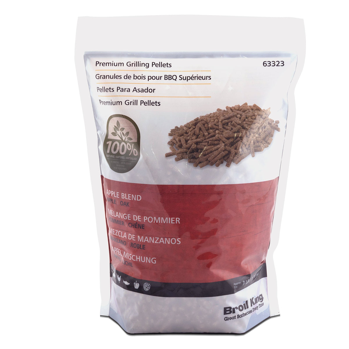 Broil King Apple Blend Pellets - 3lbs
