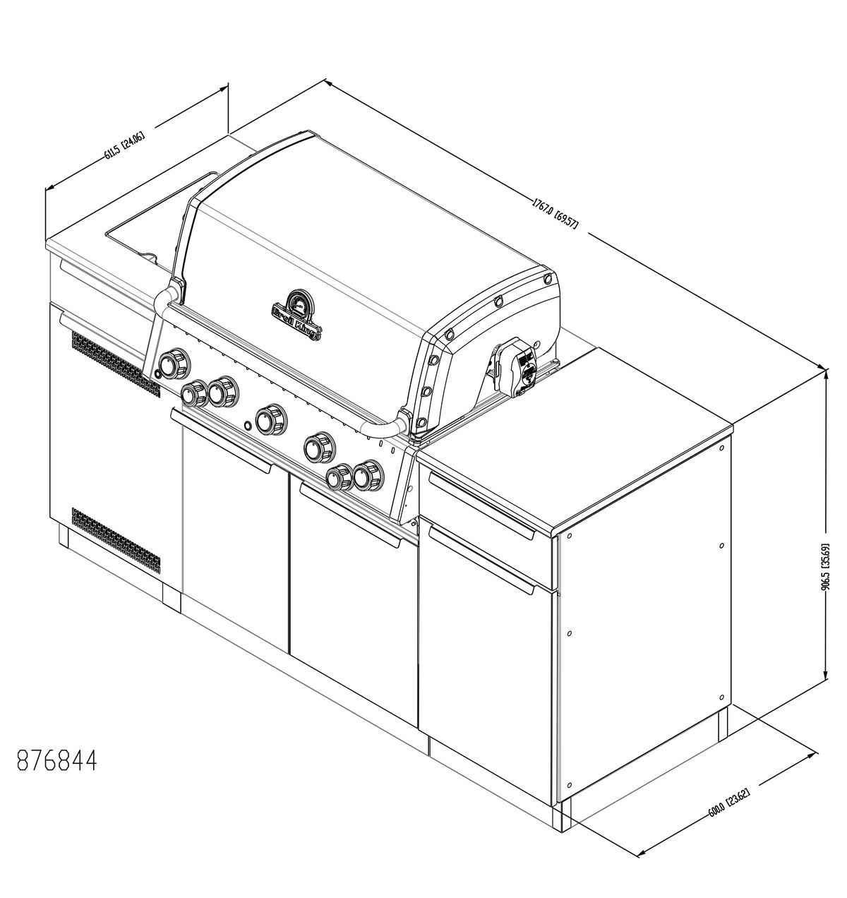 Broil King Baron™ 590i Pro IR Shadow