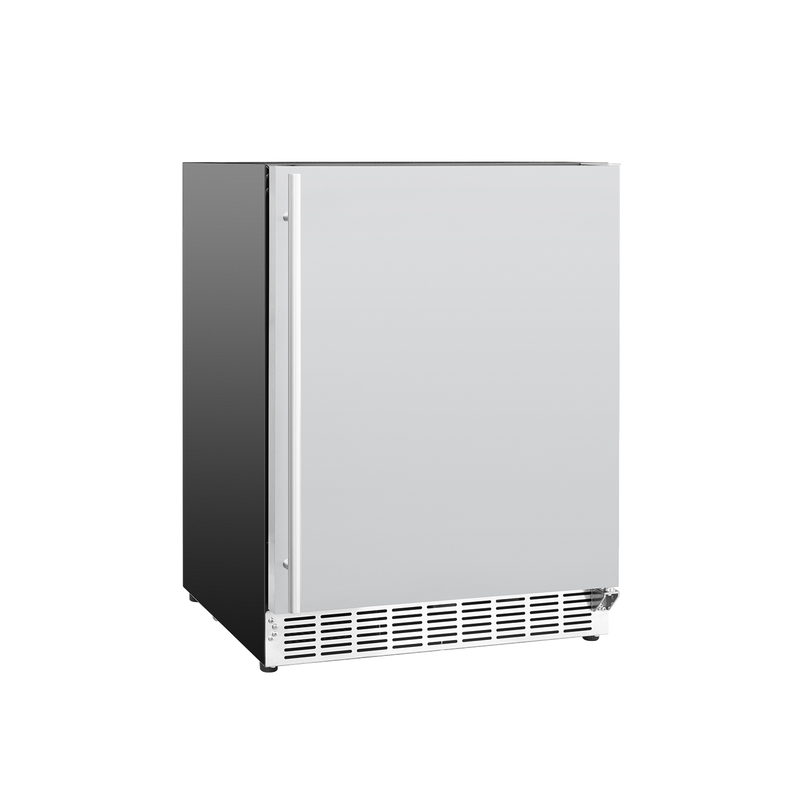 AMD 24-inch Outdoor Rated Refrigerator — Stainless Steel Door