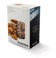 Hickory smoking wood chips in their box