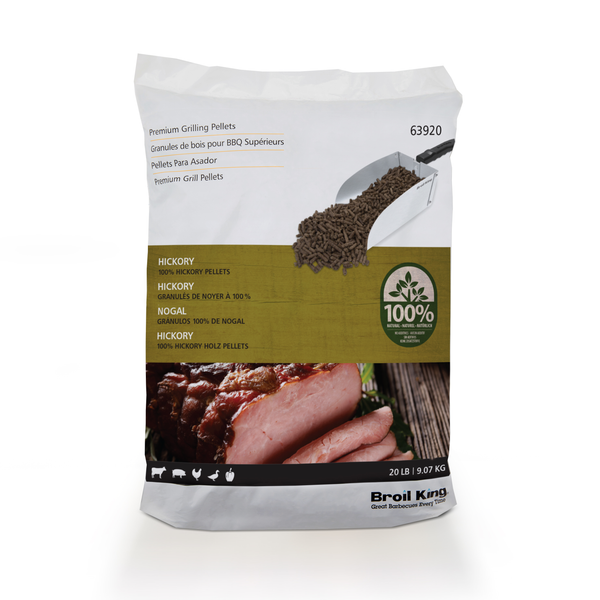 Broil King Hickory Wood Pellets — 20 lb.