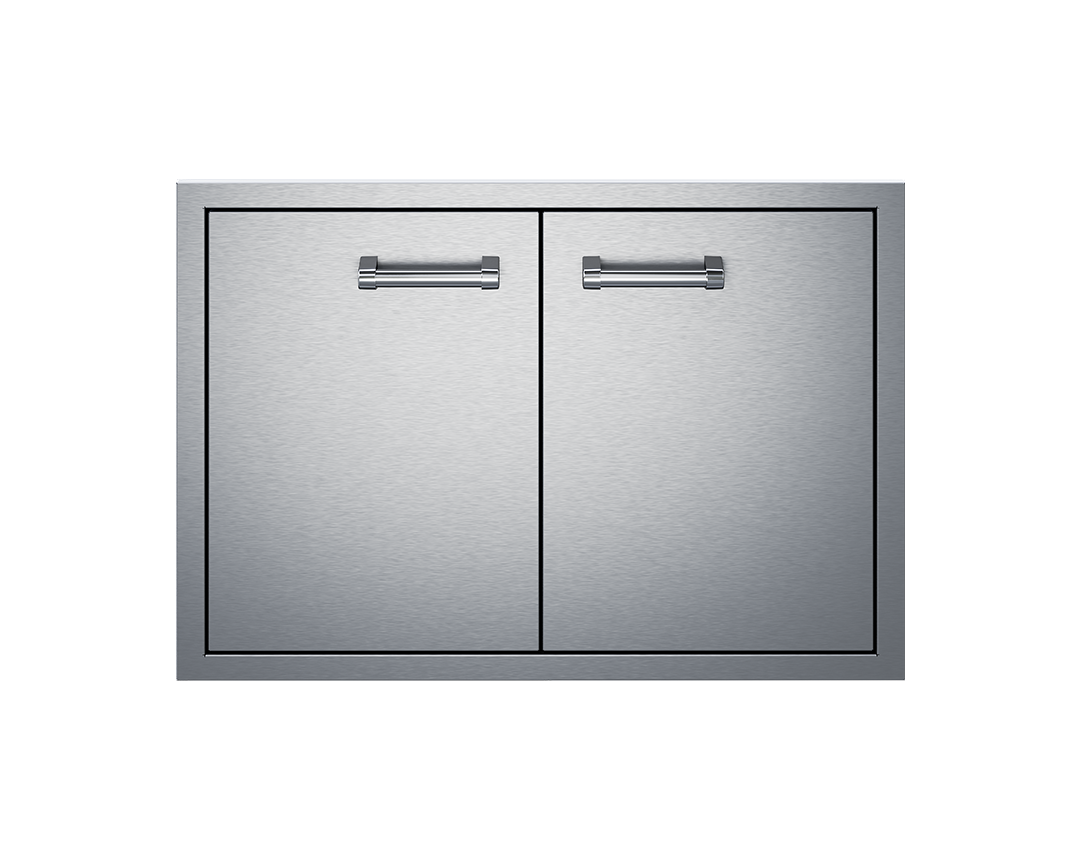 Delta Heat DHAD30-C 30-inch double access doors, manufacturer closed-front view