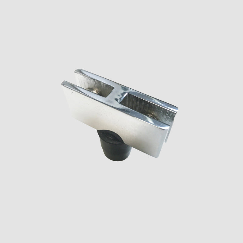 Outdoor GreatRoom 180 Degree Connector for Glass Guards - Bottom