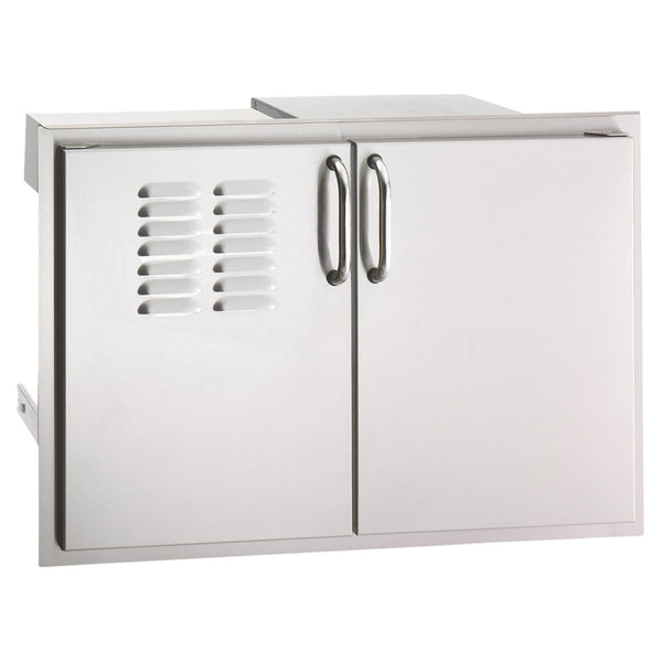 Select Double Doors with Tank Tray & Dual Drawers
