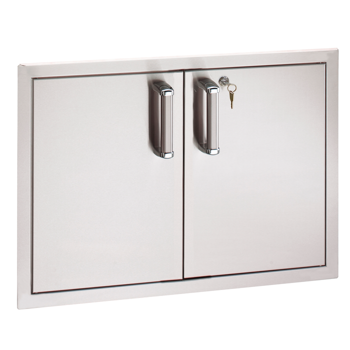 Flush Double Access Doors with Lock — product view