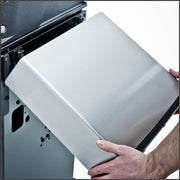 Fold-down shelves