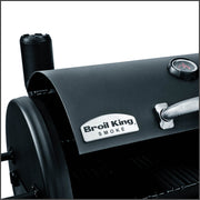 Steel charcoal grill lid and cooking-body construction