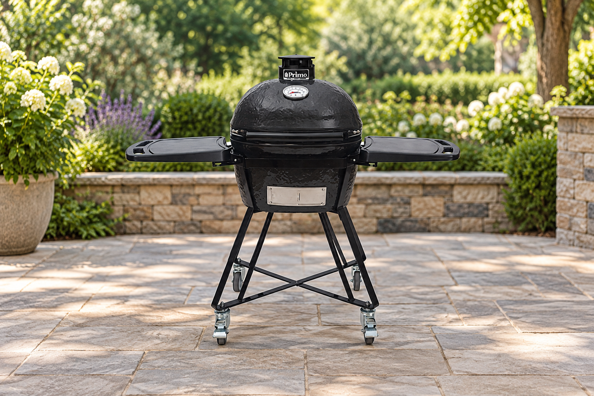 All-In-One Junior Charcoal — outdoor setting
