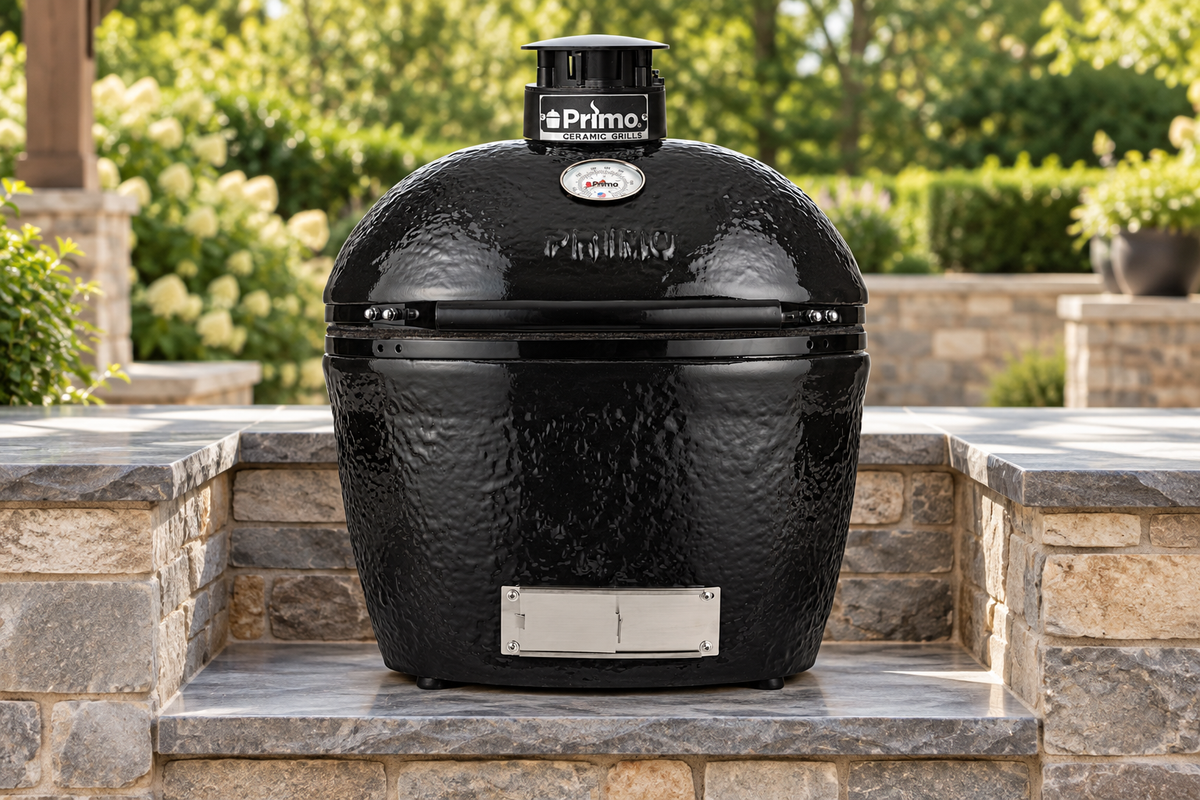 Large Charcoal — outdoor setting