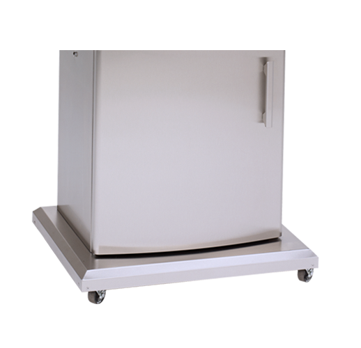 Broilmaster Stainless Steel Storage Cart/Base, Removable Casters — PSCB1