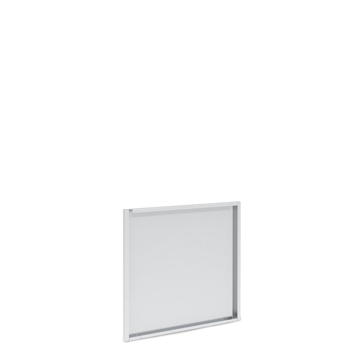 Rectangular four-burner cabinet rear panel