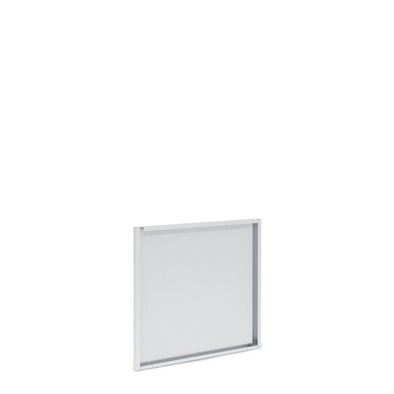 Rectangular four-burner cabinet rear panel