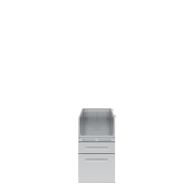 Stainless steel S 200 range-burner cabinet