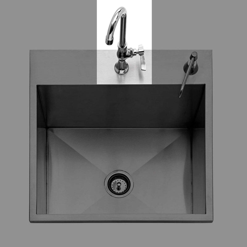 Twin Eagles Hot and Cold Faucet Kit for TEOS24-B Sink