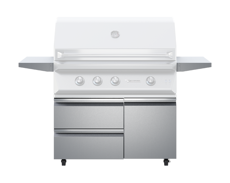 Twin Eagles 42-inch grill base shown with separately sold grill