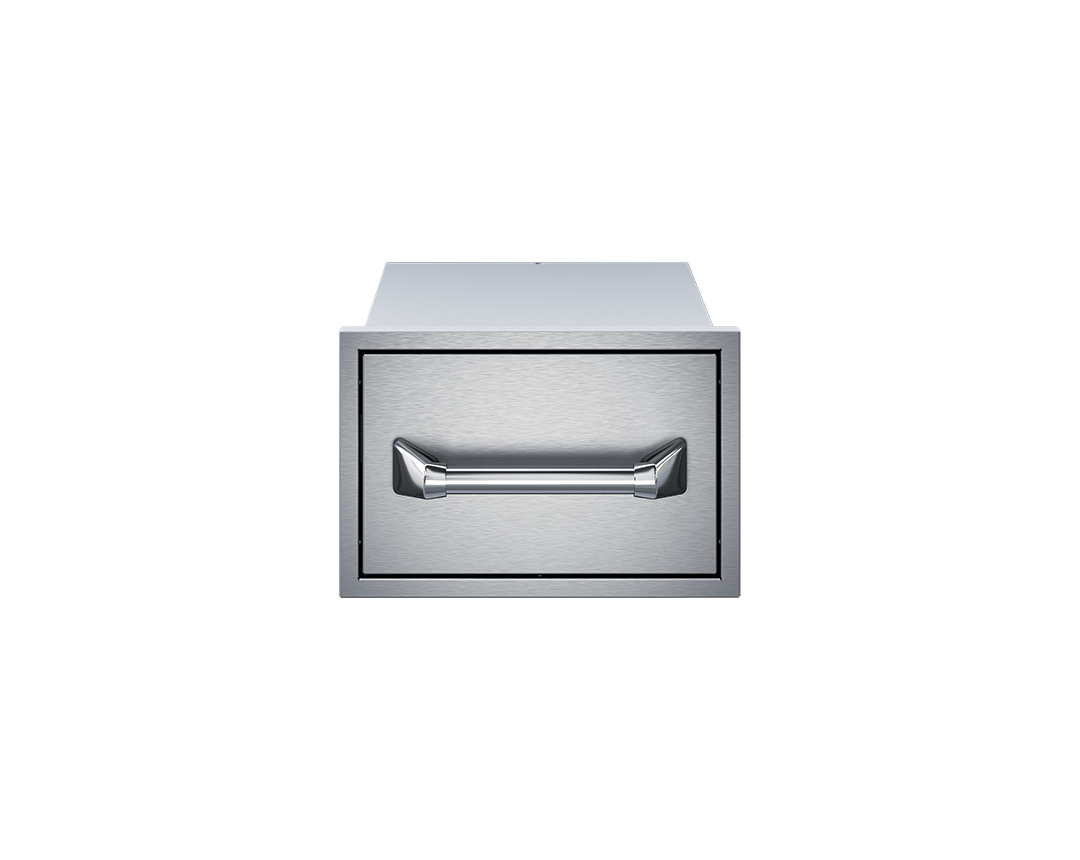 A coordinated stainless steel front