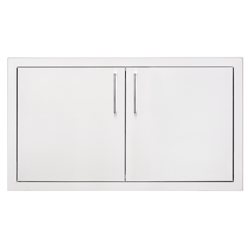 TrueFlame 33" Double Access Door + Hidden Hinge — TF-DD-33-A