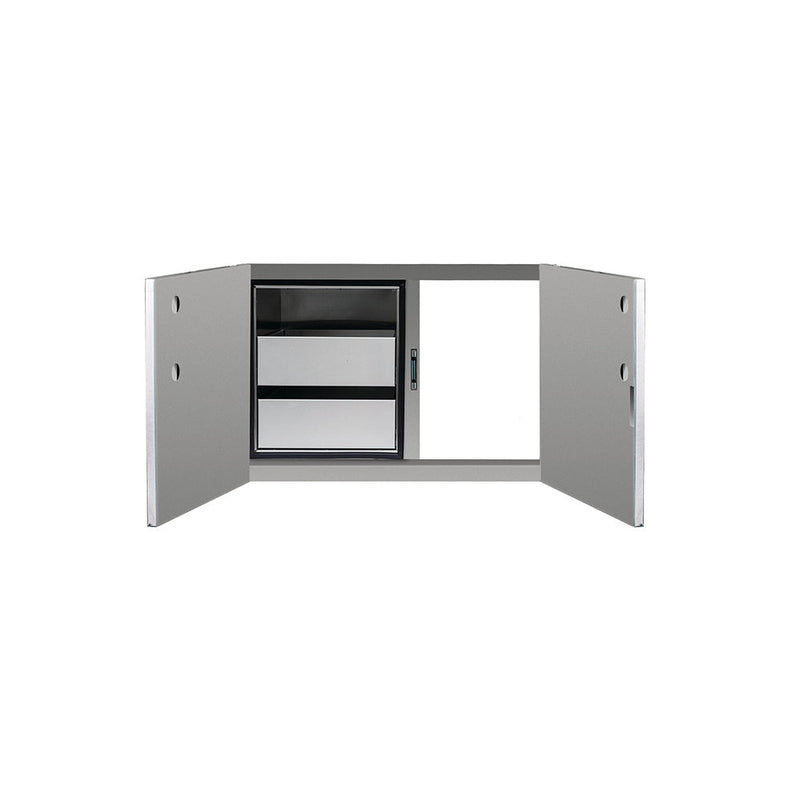 TrueFlame 36" 2-Drawer Dry Storage Pantry & Access Door Combo — TF-DP-36AC-A