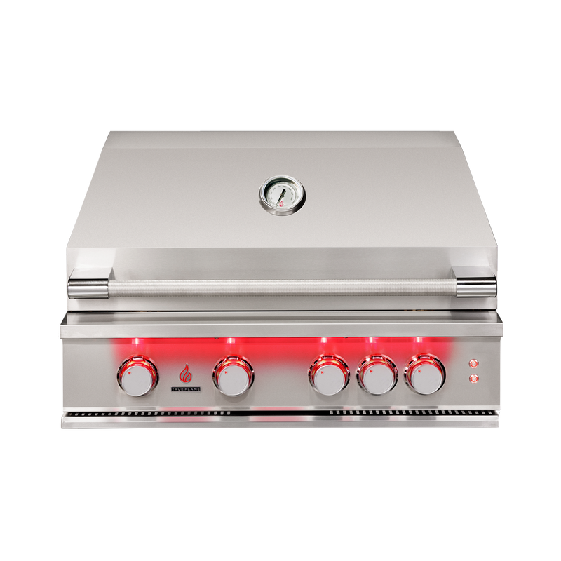 TrueFlame 32" 4 Burner Gas Grill