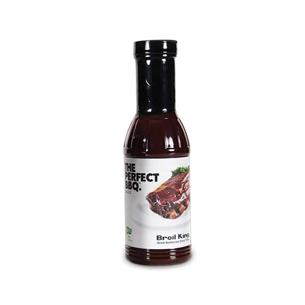 Perfect BBQ sauce in its labeled bottle