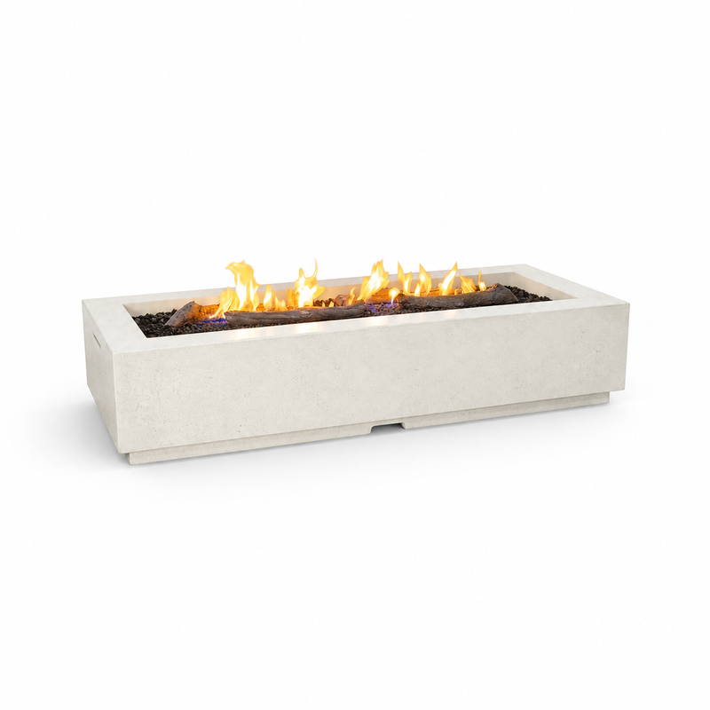 Louvre Long Rectangle Fire Pit