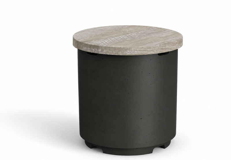 Reclaimed Wood Contempo Tank/End Table