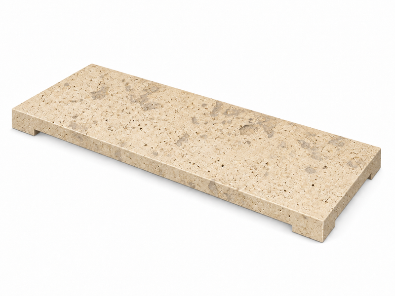 GFRC Burner Cover 8110 — Travertine