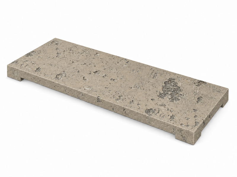 GFRC Burner Cover 8110 — Light Basalt