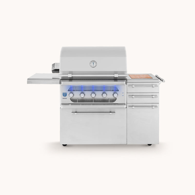 Freestanding Muscle - 36" Hybrid Grill