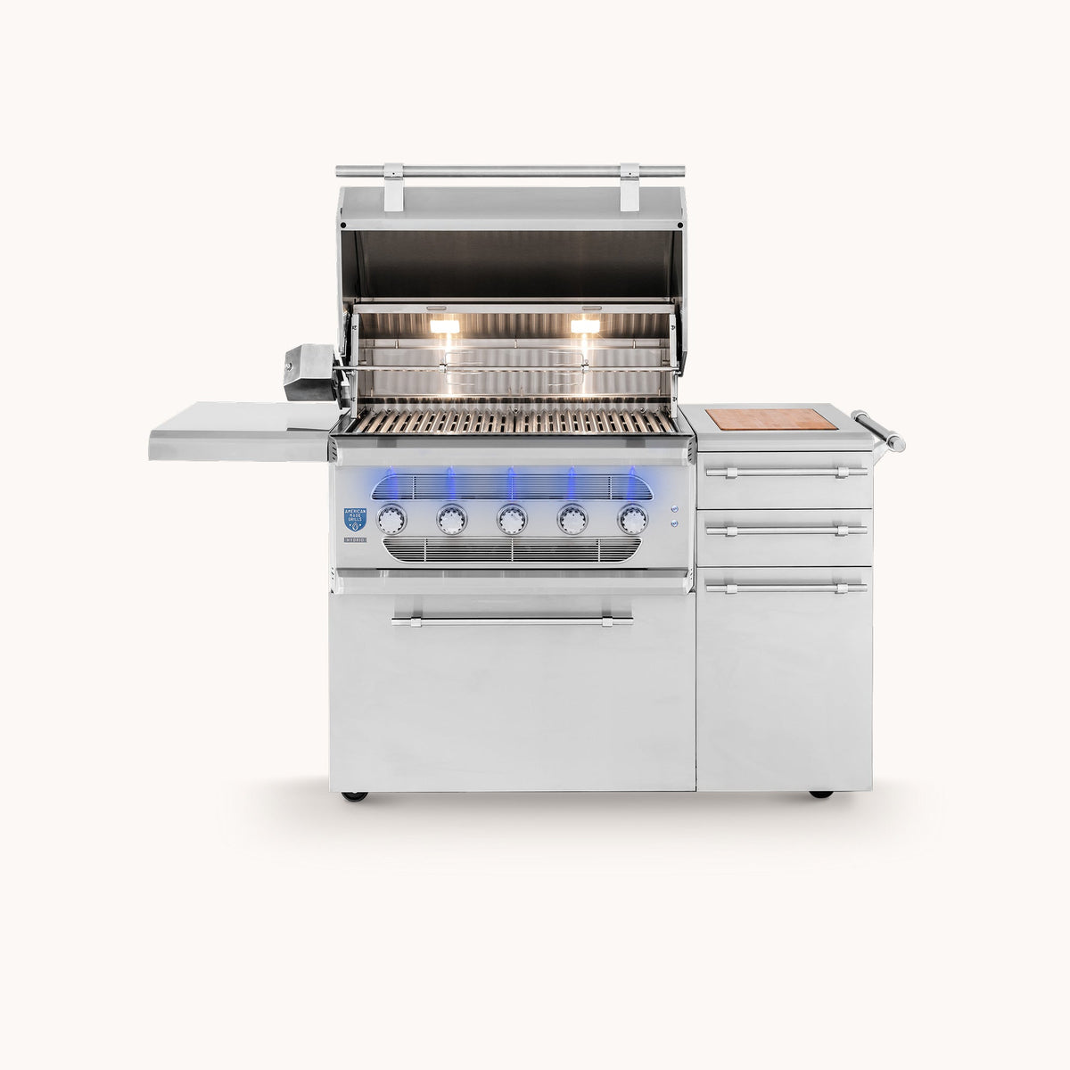 Freestanding Muscle - 36" Hybrid Grill