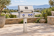 AOG 24″ L Series In-Ground Post Grill with Lights