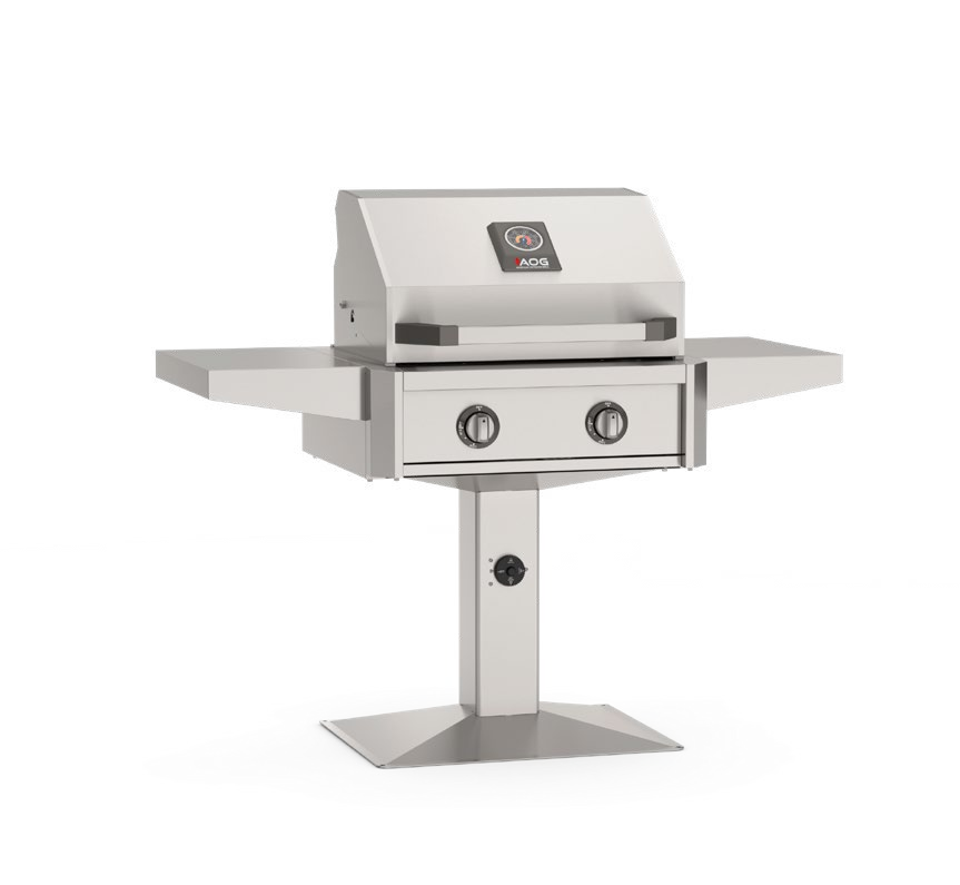 AOG 24″ T Series Accessible Patio Post Grill