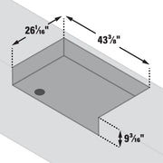 Blackstone 36-Inch Drop-In Griddle Insulating Jacket and Trim Kit — product view 7