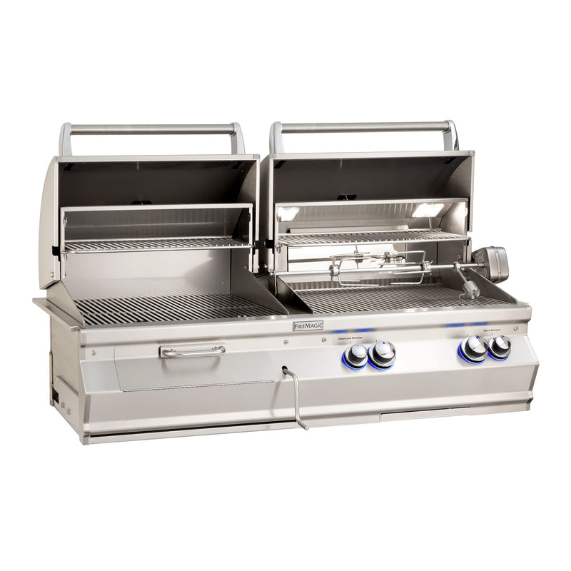 Aurora A830i Gas & Charcoal Built-In Grill product view