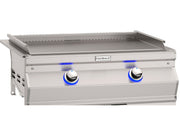 Aurora 30″ Built-In Gas Griddle: Backlit Aurora controls