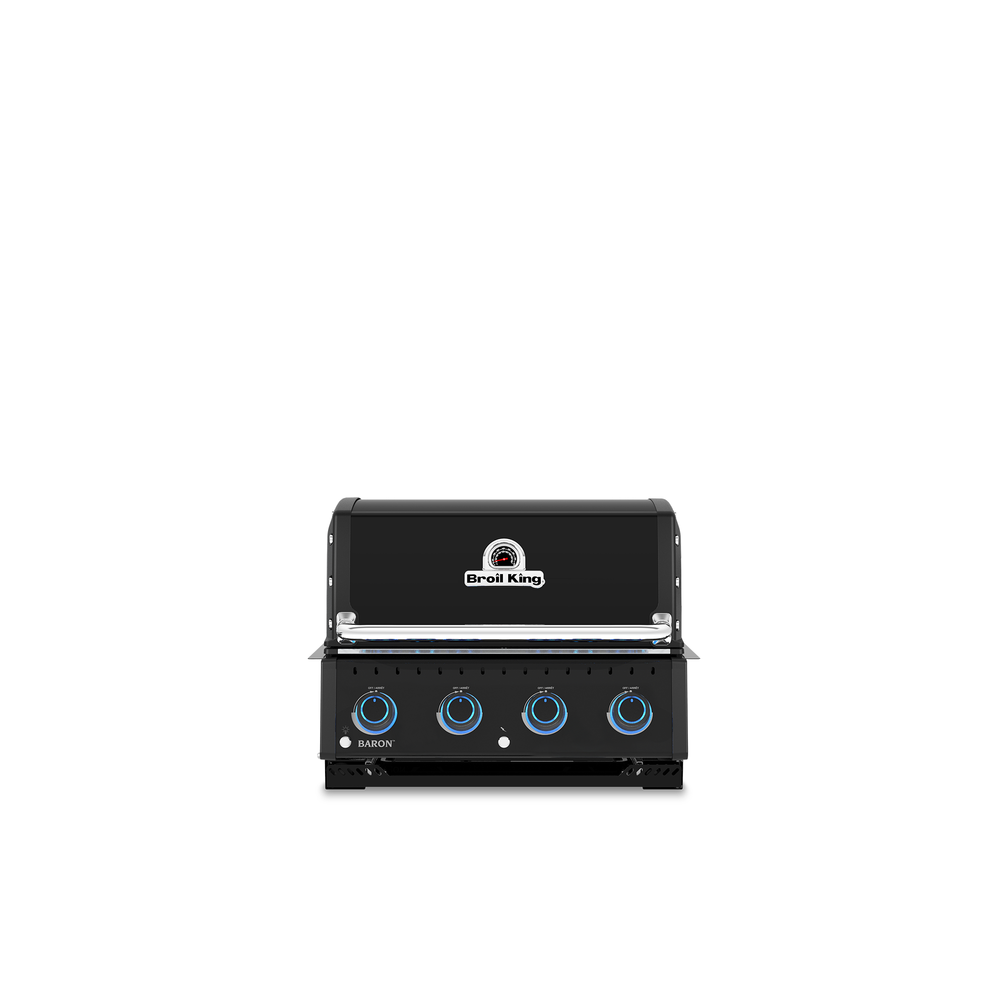 Broil King Baron 420 Shadow Built-In Grill — 28 Inch — front view