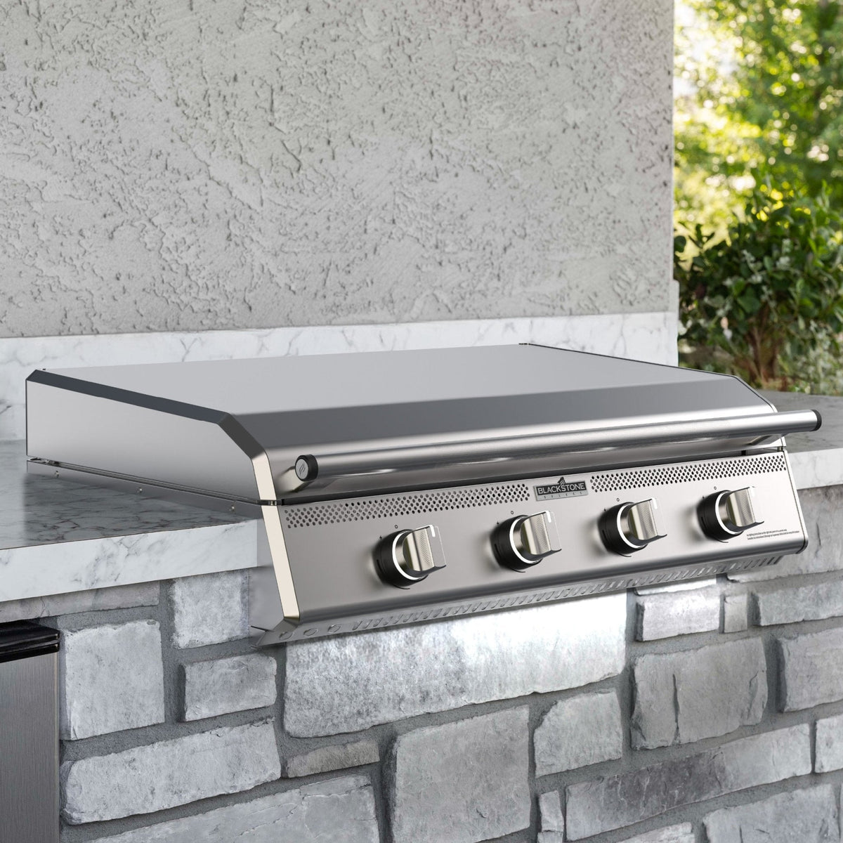 Blackstone model 6336 in an outdoor cooking setting