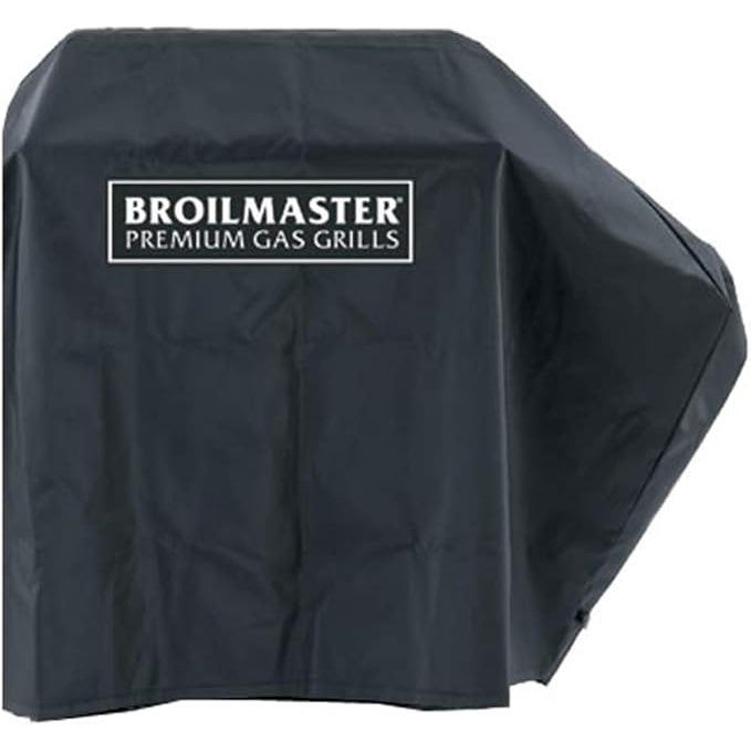 Broilmaster Full Length Cover for Broilmaster grill w/1 Side Shelf, Black — DPA109