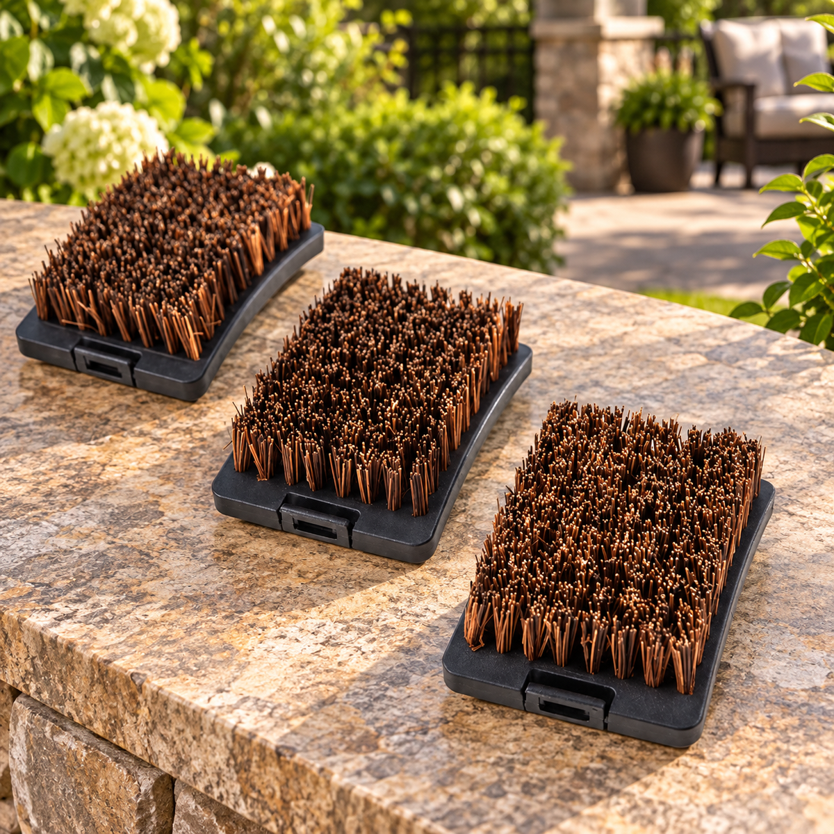Broil King Palmyra Replacement Brush Heads — Three Pack — user-approved lifestyle image 117