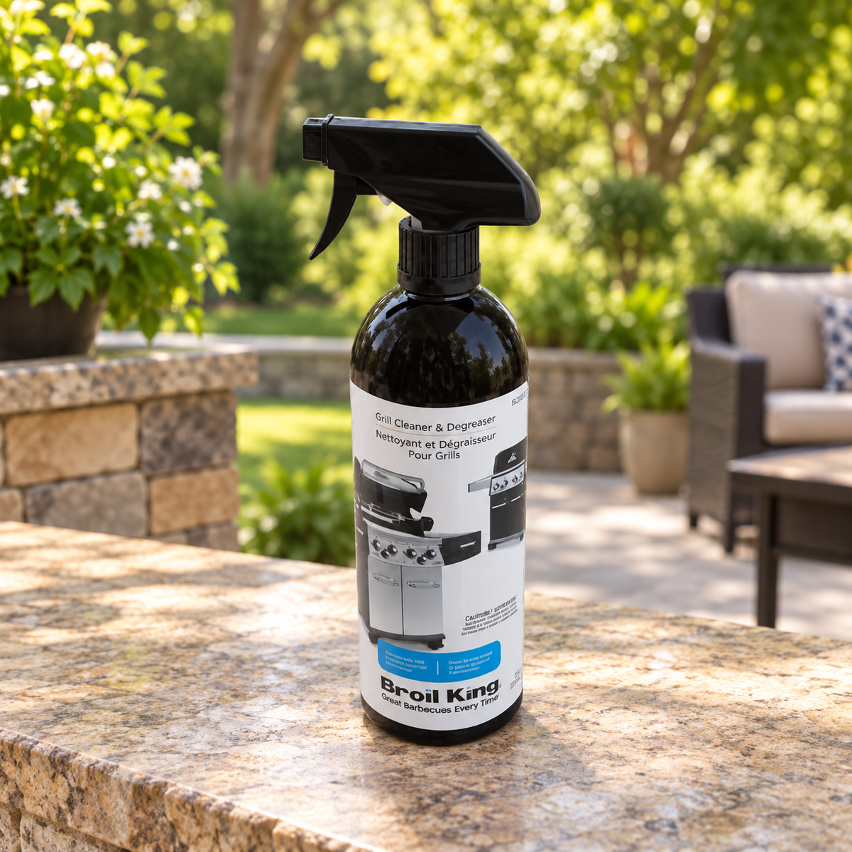 Broil King Grill Cleaner and Degreaser — 24 Ounce — user-approved lifestyle image 123