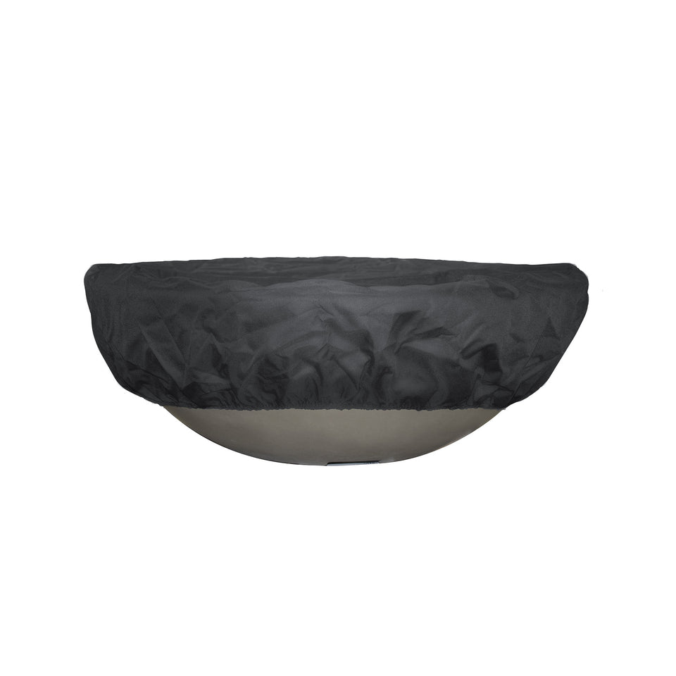 The Outdoor Plus 60-inch Round Fire Pit Canvas Cover — 15-inch Height
