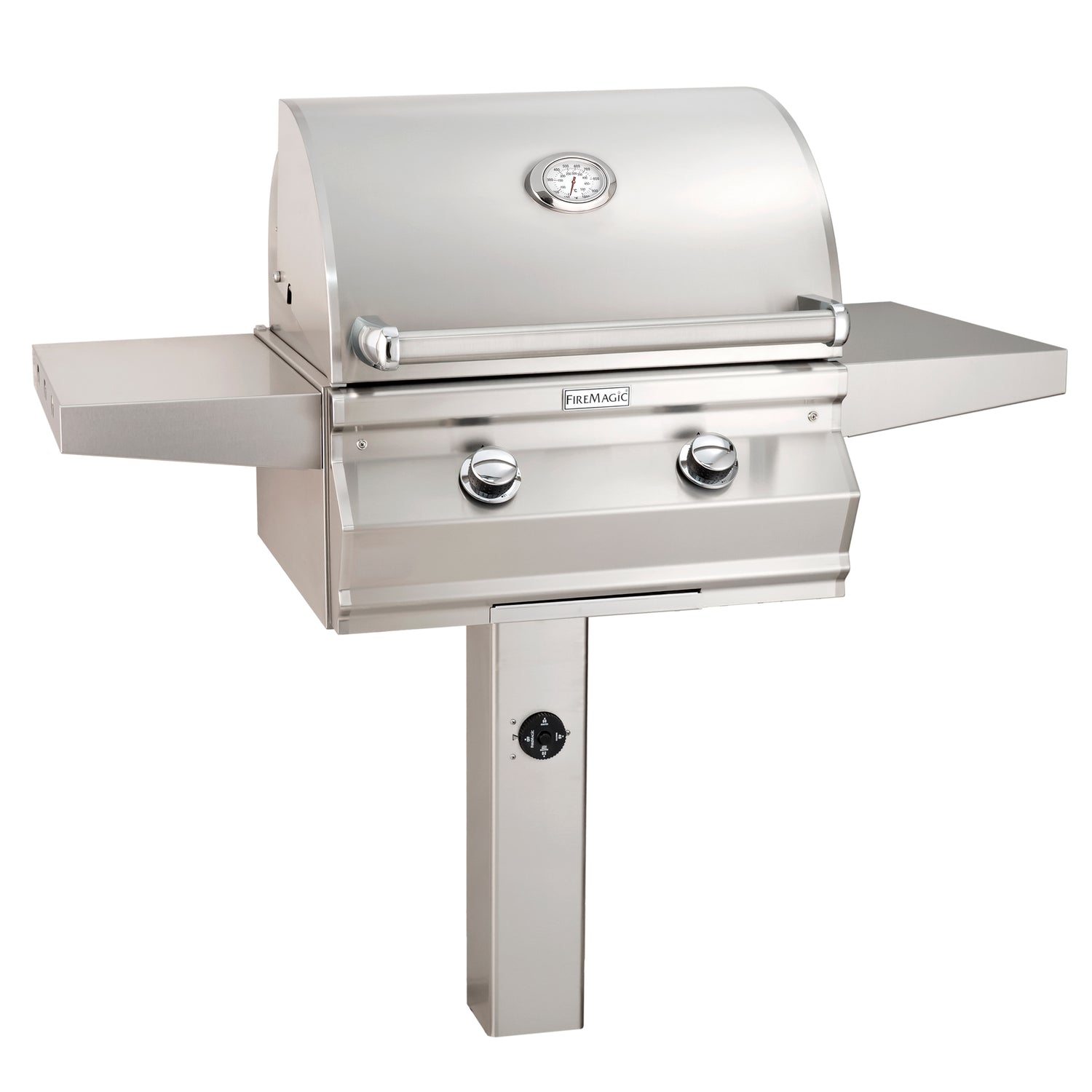 Choice C430s In-Ground Post-Mount Grill product view