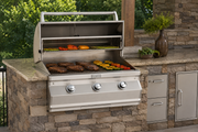 Choice C540i 30″ Built-In Gas Grill installed and in use
