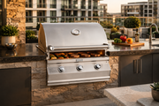 Choice Multi-User CM540i 30″ Built-In Gas Grill in a complete outdoor kitchen