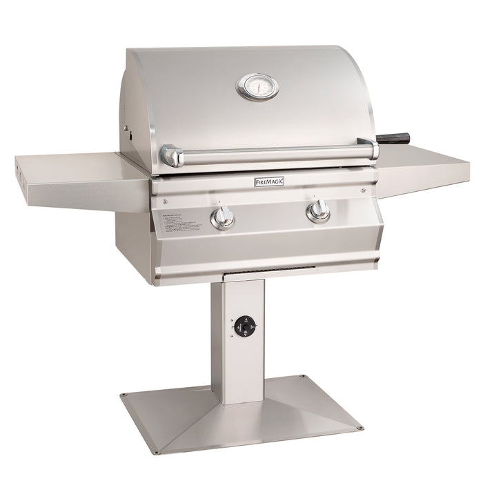 Choice Multi-User CMA430s Accessible Patio Post Grill product view