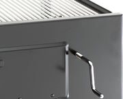 Lift-A-Fire 24″ Built-In Charcoal Grill: Adjustable charcoal height