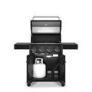 Broil King Crown 420 Shadow Gas Grill — open cooking surface